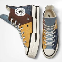 Converse All Star Chuck Taylor, Chuck 70 Plus High-Tops *Nwt In Box* Color: Squirrel Friend/ Earthy Brown/ Navy Size: 10.0 Men's/ 12.0 Women's 10.5 Men's/ 12.5 Women's Unisex Model # A02871c Converse Chuck 70 Plus, Chuck 70 Plus, Cute Converse Shoes, Chuck Taylor 70, Cute Converse, Red Converse, Earthy Brown, Converse Chuck 70, Chuck 70