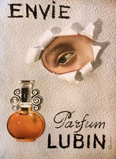 an advertisement for the perfume company