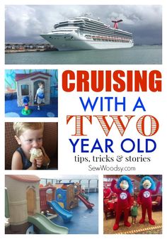 the cover of cruising with two year old tips, tricks and stories