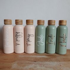 No doubt you will love our personalized bottles. Whether you are looking for the perfect gift for your bridesmaids or just want to get a little something for a friend, teacher, these bottles will make a great practical gift. TOP FEATURES: * Personalized With Vinyl Name (Vinyl will last 3-6 years if taken care of.) * 500ML  * Stay Hot/ Cold   Personalized with name, initial,s or word. Please put all details in the personalization field. The lettering is hand transferred to the bottle, and is made of high-quality permanent vinyl; therefore it is not printed, painted, or etched on. Non-Microwavable. Hand Wash Recommended to Extend the Life of the Tumbler and Personalization. Initial S, Gift Friend, Personalized Bottles, Drink Bottle, Permanent Vinyl, Practical Gifts, Teacher Gift, Drink Bottles, Teacher Gifts