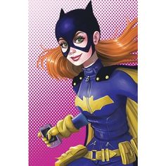 an image of a woman dressed as batgirl