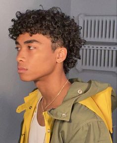 Short 3b Hair Men, Curly Hair Mullet Boys, Mullet Black Man, Curly Mohawk Hairstyles Men, 3c Hairstyles Men, Brads Hair, Mullet Hairstyle Mens Curly, Curly Boy Hair, 3c Mullet