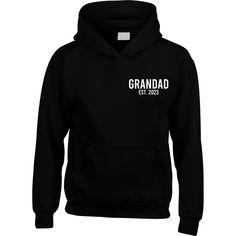 "WELCOME TO EMOYSTOREDESIGN GRANDAD Hoodie Gift Custom Grandad Hoodie Grandad Est 2023 Custom Year Hoody Father's Day Gift Grandpa Gift Birthday Present Unisex Hood Top SOFT STYLE %100 COTTON HAND MADE   Description   ---How To Order ---   1-) Please, check and review all photos   2-) Choose your t-shirt size and color   *Different styles of shirts may have different shades of same color choice due to different manufacturer brands. *For this reason, we recommend you to match shirts from the same Grandad Shirt Outfit, Nana And Grandad Gifts, Grandad Keychain, Grandad Collar Shirt, Grandad Gift, Matching Colors, Grandpa Gifts, Birthday Present, Birthday Presents