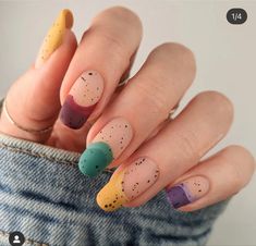 Boho Styl, Simple Nail Art Designs, Nail Swag, New Nail Art, Luxury Nails, Funky Nails