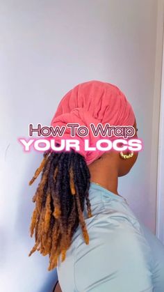 3 quick wrap styles for your locs when you’re on the go! I wanted to do some styles that doesn’t require you to use a hair tie because I… | Instagram Head Wrap And Locs, Loc Styles With Scarf, Loc Wrap Styles, Head Wrap Styles For Locs, How To Wrap Hair In Scarf, Head Wraps For Locs, Headwrap Styles With Locs, Microloc Journey, Church Hair