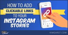 how to add clickable links to your instagram stories