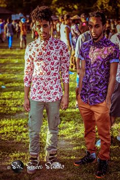 solstreetstudio: “Afro Punk - Twins ” Rolling Loud Outfits, Coachella Outfit Men, Twins Fashion, Nigerian Styles, Coachella Outfit