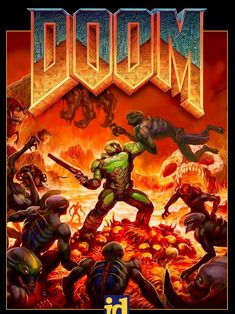 an image of a video game cover with the title's logo and characters in front of