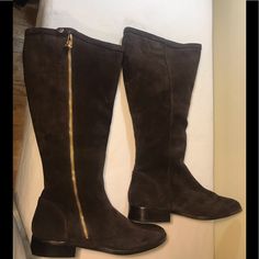 J Crew Tall Suede Brown Boots. A Classic Tall Boot That Can Be Worn With Skinny Pants, A Dress, Or A Skirt. Display Shoe Never Worn. View Photos. Excellent Condition. Suede Brown Boots, Tall Suede Boots, Brown Suede Boots, Tall Boot, Tall Boots, Suede Boots, Brown Boots, Over The Knee Boots, Over The Knee