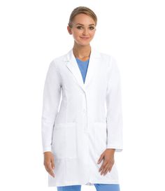 Barco Grey's Anatomy 2402 Signature Morgan 35" Lab Coat Women's Lab Coats, Student Costume, Greys Anatomy Scrubs, Lab Coats, Fitted Coat, Medical Uniforms, Scrubs Nursing, Grey's Anatomy, Princess Seam