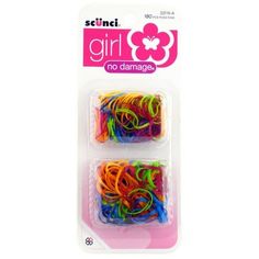 Scunci Girl no damage metal-free assorted color girls polyband ponytail holders are designed to gently hold hair in place and help keep the hair up & out of the face. This pack features an assortment of colors to match many outfits. These are great for female children and teens of all ages and they are perfect for everyday casual wear. Size: one size.  Color: Multicolor.  Age Group: kids. Baby Backpack, Hair Elastics, Ponytail Holders, Girl Backpacks, Accessories Store, Up Hairstyles, Cloth Bags, The Face