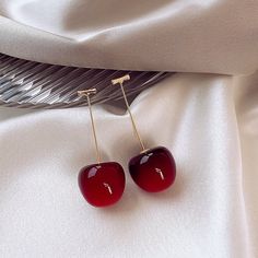 Cherry earrings women's autumn and winter high-end sense earrings red cherry fruit earrings 2023 new trendy earrings light luxury Cherry Drop Earrings, Dangle Earrings Wedding, Cherry Fruit, Cherry Earrings, Fruit Earrings, Red Cherry, Wedding Party Jewelry, Trendy Earrings, Accessories Jewelry Earrings