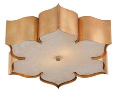 a light fixture with two shades on it's face and the bottom part showing