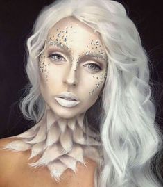 Queen Halloween Makeup, Best Halloween Makeup, Angel Makeup, Makeup Recipes, Creepy Halloween Makeup