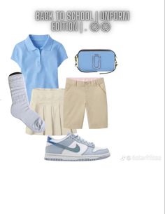 Polo Uniform Outfits Schools, How To Accessorize School Uniforms, Uniform Ideas, Private School Uniforms Elementary