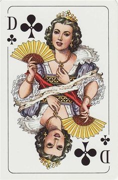 the queen of hearts playing card