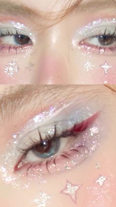 eyes makeup Maquillage On Fleek, Cute Eye Makeup, Swag Makeup, Ethereal Makeup, Makijaż Smokey Eye, Fairy Makeup, Dope Makeup, Creative Eye Makeup, Asian Eye Makeup