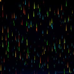 an image of colorful lights in the dark