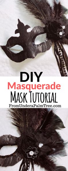 DIY Masquerade Mask Tutorial < From Under a Palm Tree How To Decorate A Masquerade Mask, Diy Masquerade Mask Template, Diy Carnival Mask, Masquarede Ball Masks Diy, Masquerade Ball Mask Diy, Diy Mask For Masquerade Ball, How To Make A Masquerade Mask, Masquerade Mask Ideas Diy, Carnival Masks Diy