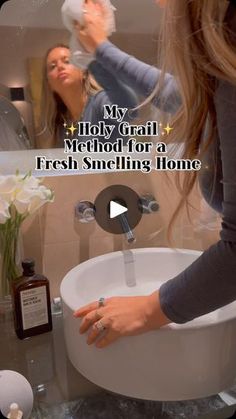 Best Smelling Cleaning Products, Nice Smelling House Tips, Home Smell Good Hacks, Clean With Me Videos, Make Your Home Smell Amazing, Airbnb House, Home Smell, Bathroom Smells, Home Tips