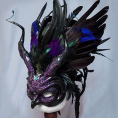 Mask Artist, Paper Mache Masks, Artist Costume, Dark Demon, Paper Mache Mask, Halloween Magic, Costume Cosplay, Mask Design