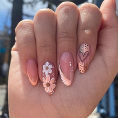 Cute February Nails, Nirvana Nails, Nail Paints, Classy Acrylic, Month Of Love, Beauty Hacks Nails, Hello Nails, Romantic Nails, Gel Nail Art Designs