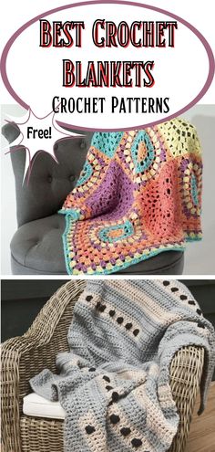 crochet blankets are great for beginners to make and sell on the internet