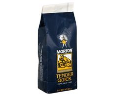 a bag of morton's tender quick coffee