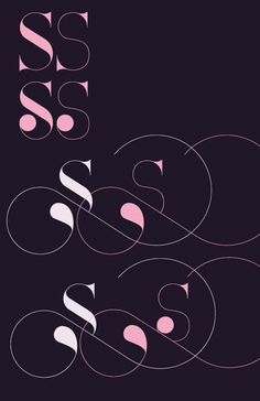 an image of a black background with pink and white lines on it, as well as the words sos