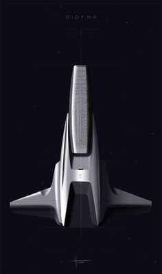 an artistic rendering of a futuristic space ship