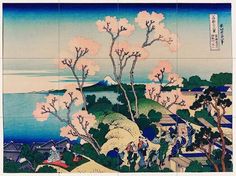 Japonisme Art, Cherry Blossom Drawing, Monte Fuji, Ohara Koson, Katsushika Hokusai, Henri Rousseau, Hur Man Målar, Edgar Degas