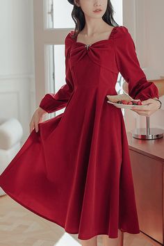 SKU: LIN01708 Fabric: Polyester Cotton Velvet Style types: Sweet Lolita Season: Spring, Summer, Autumn, Winter Notice: Any of the accessory is not included. Size(IN) Shoulder Width Sleeve Length Bust Waist Dress Length S 13.78 22.44 33.07 26.77 42.13 M 14.17 22.83 34.65 28.35 42.52 L 14.57 23.23 36.22 29.92 42.91 XL 14.96 23.62 37.80 31.50 43.31 Style Types, Velvet Style, Red French, Op Dress, Velvet Fashion, Sweet Lolita, Cotton Velvet, Waist Dress, Xl Dress