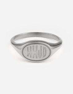 This ring features the classic 'WWJD' statement and is made of 316L stainless steel.    "For to this you have been called, because Christ also suffered for you, leaving you an example, so that you might follow in his steps." -1 Peter 2:21     What's Included  Silver WWJD Ring Natural cotton pouch Christian Rings, Wwjd Bracelet, Ctr Rings, Elevated Faith, Faith Sign, Printable Ring Sizer, Christian T Shirts, Cotton Pouch, 2024 Christmas