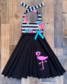 Bumble Bee Birthday Girl Dress | Bumble Bee Girl Clothing Bee Theme Birthday Party, Bumble Bee Dress, Bumble Bee Theme, Bee Birthday Theme, Pink Flamingo Dress, Girls Boutique Dresses, Rose Print Skirt, Bumble Bee Birthday, Flamingo Dress