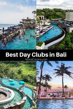 bali beach clubs day clubs and infinity pools Best Pools, Bali Itinerary, Bali Honeymoon, Bali Beach, Bali Vacation, Day Club, Beach Clubs