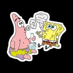 spongebob and patrick sticker