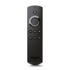 an amazon remote control is shown on a white background for use in the home theater