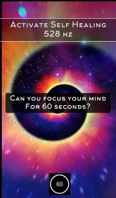 Activate! Click for DNA miracle Focus Your Mind, Healing Music, Attract Money, Music Heals, 60 Seconds, Self Healing, Mindfulness, Healing