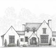 this is an artist's rendering of the house