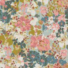 an image of a floral pattern with many colors