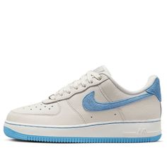 DX1193-100 Nike Air Force 1 Lxx, University Blue, Air Force 1 Low, Nike Air Force 1, Skate Shoes, Air Force 1, Nike Air Force, Shoe Collection, Air Force