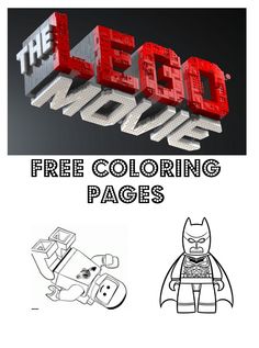 the lego movie free coloring pages with batman and catwoman in red, black and white