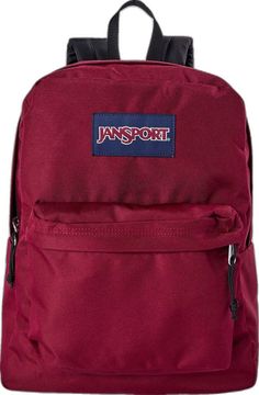 Jansport Superbreak Backpack, Heavy Weight, Wear And Tear, Daily Wear, Backpacks, Collage, Best Deals, Red, How To Wear