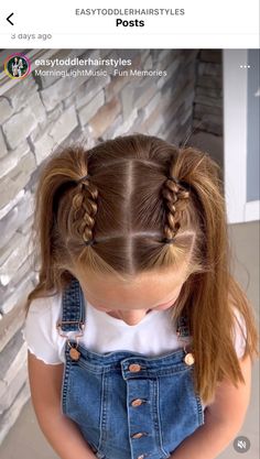 Tk Hair Styles, Cute Hairstyles For Preschoolers, Hair For Dance Pictures, Hair Styles For Short Hair Girls Kids, Preschool Hair Styles, Fall Picture Day Hairstyles For Kids, Cute Hairstyles For Thinner Hair Kids, First Day Of Preschool Hairstyles, Toddler Soccer Hairstyles