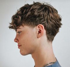 Boys Messy Haircut, Messy Flow Hairstyle Men, Textured Fringe Haircut Men, Fade With Long Hair On Top, Middle School Boy Haircut, Haircuts For Teen Boys, Blowout Taper Fade, Boys Haircuts Curly Hair, Teen Haircuts