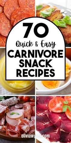 the top ten quick and easy carnivor snack recipes