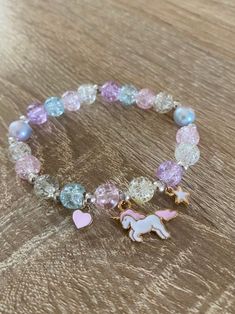 Beaded bracelet for children. Bracelets with cat, unicorn, cloud or rabbit charms Made with elastic thread Size: 15cm It is not recommended to put it in water Cloud Bracelet, Unicorn Bracelet, Cat Unicorn, Rabbit Charm, Cat Bracelet, Elastic Thread, Bracelet Beaded, Beaded Bracelet, Favorite Jewelry