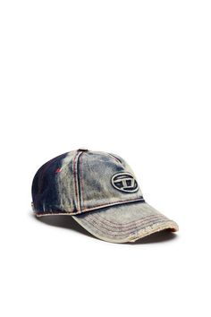 C-SEYMON Man: Baseball cap in treated denim | Diesel Cap Reference, Denim Diesel, D Logo, Purchase Contract, Denim Baseball Cap, Diesel Men, Indigo Denim, Diesel Jeans, Christmas 2023