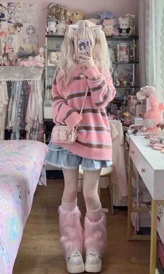 Pastelcore Outfits, Cutesy Outfit, Estilo Harajuku, Future Outfit