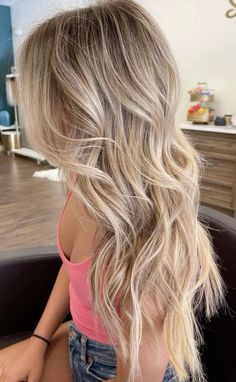 Light Brunette Hair, Blonde Hair Goals, Hair Styles For Long Hair, Perfect Blonde Hair, Bright Blonde Hair, Styles For Long Hair, Summer Blonde Hair, Blonde Hair Transformations, Dyed Blonde Hair